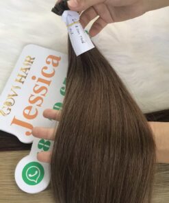 flat tip extensions straight 6 color raw vietnamese hair