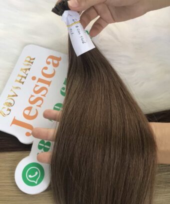 flat tip extensions straight 6 color raw vietnamese hair