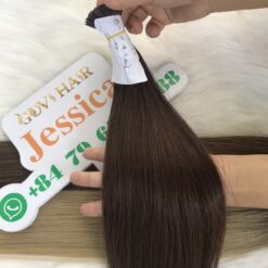 flat tip hair extensions 4 color vietnamese human hair