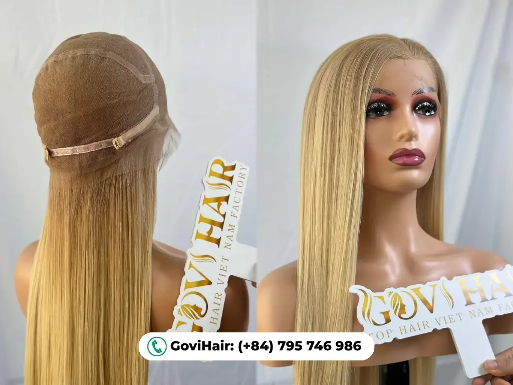 Full lace wigs are constructed entirely with lace