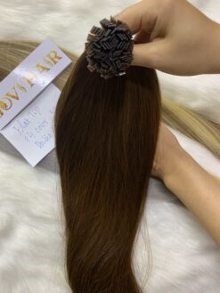 high quality flat tip hair extensions 4 color vietnamese hair