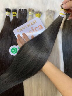 I-Tip Hair Extension #7 Color Vietnamese Hair Luxury