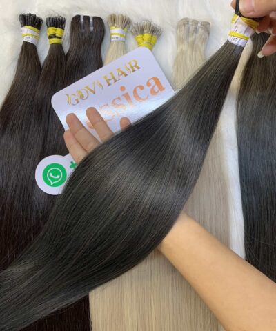 I-Tip Hair Extension #7 Color Vietnamese Hair Luxury