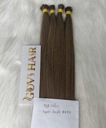 I-tip hair extension 18a color human hair