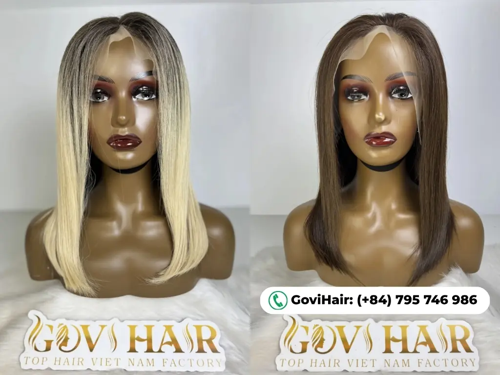 Vietnamese bob wigs provide smooth texture, natural shine, and durability