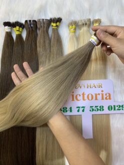 I-Tip Hair Extensions Bergen Blonde Color