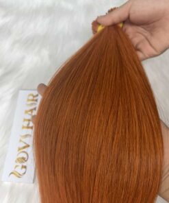 I-Tip Hair Extensions Orange Color Vietnamese Virgin Hair