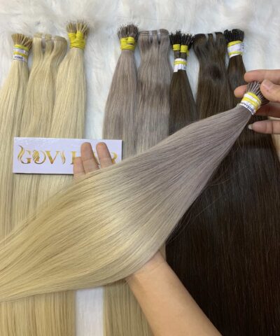 I-Tip Hair Extensions Norwegian Blonde Color Vietnamese Hair