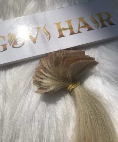 Invisible Tape Hair Extensions Blonde Color