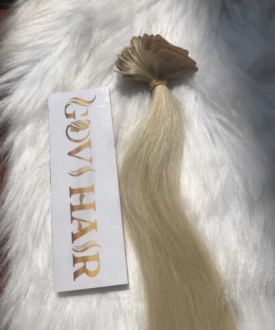 Invisible Tape Hair Extensions Blonde Color Virgin Hair