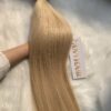 nanoring extensions straight blonde color virgin vietnamese hair