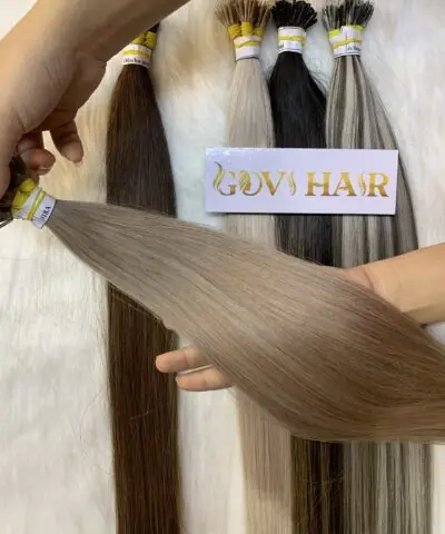 Nanoring vietnamese hair extension straight 18a color