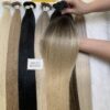 20 Inch Straight Ombre Blonde Color Flat Tip Hair Extensions Vietnamese Hair 11 20 Inch Straight Ombre Blonde Color Flat Tip Hair Extensions