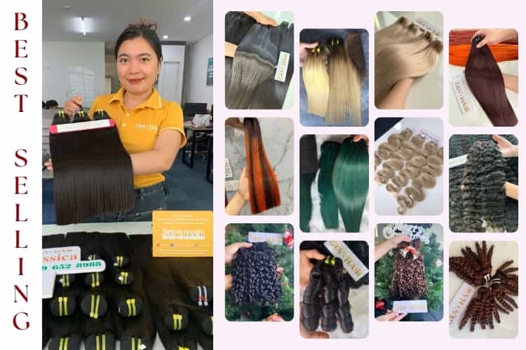 Best selling weft hair product in Govihair Best selling weft hair product in Govihair