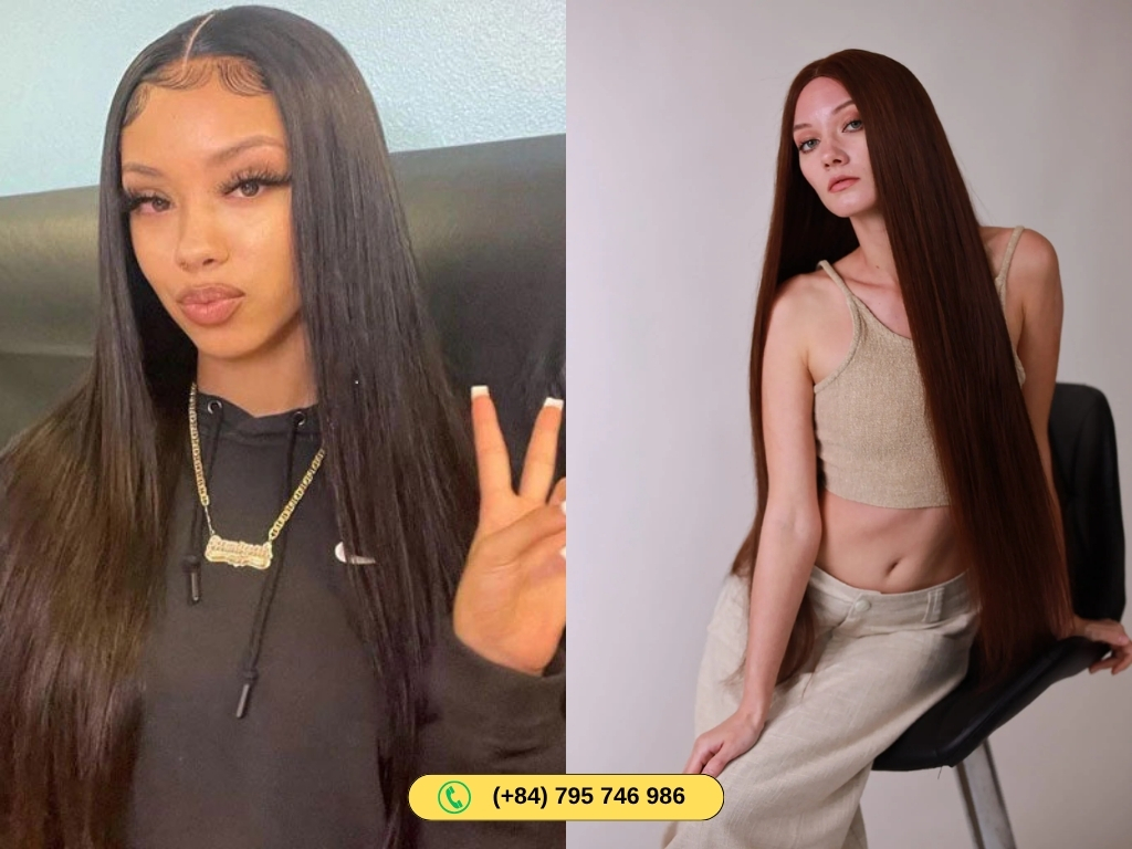 Human Hair Closure Wigs #2 Color are suitable for most women