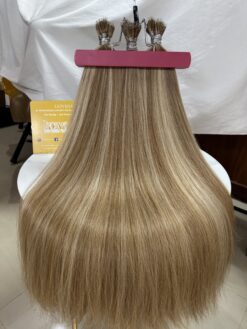 20 Inch Straight Highlight Nano Ring Hair Extensions Luxury Human Hair 10 20 Inch Straight Highlight Nano Ring Hair Extensions