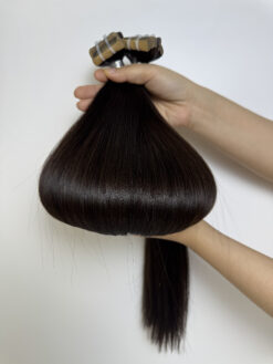 Natural Color Tape In Hair Extensions Virgin Hair