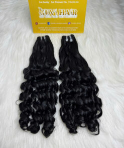 28 Inch Raw Vietnamese Human Hair Bundles Fumi Curly