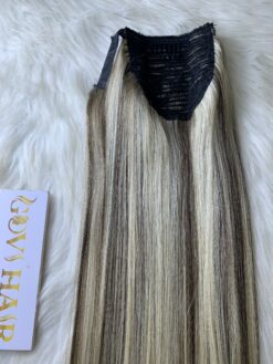 Pony tail - silky strajght - mix piano color