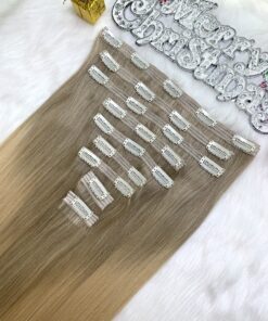 Clip in hair extensions Blonde Color Best Quality