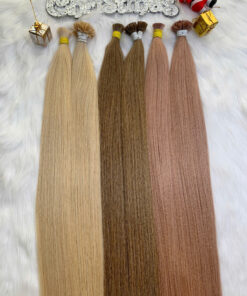 Flat Tip Hair Extensions #10c Color Raw Vietnamese Hair