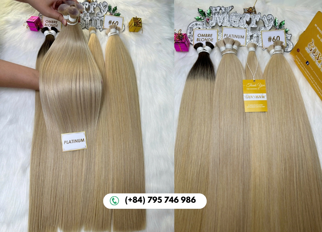 Govihair Platinum Bulk Hair Defines Luxury and Quality