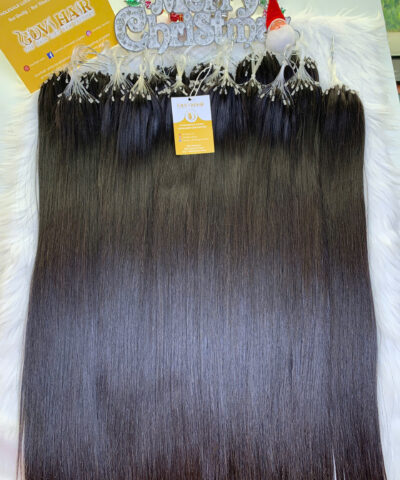 H6 Feather Hair Extensions Natural Virgin Vietnamese Hair Quality