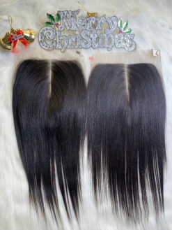 HD Lace Closure 5x5 Black Natural Color Made From Vietnamese Hair