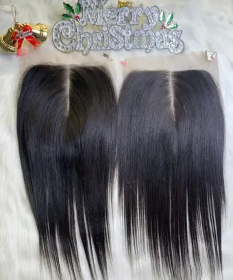 HD Lace Closure 5x5 Black Natural Color Made From Vietnamese Hair