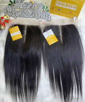HD Lace Closure 5x5 Black Natural Color Made From Vietnamese Hair