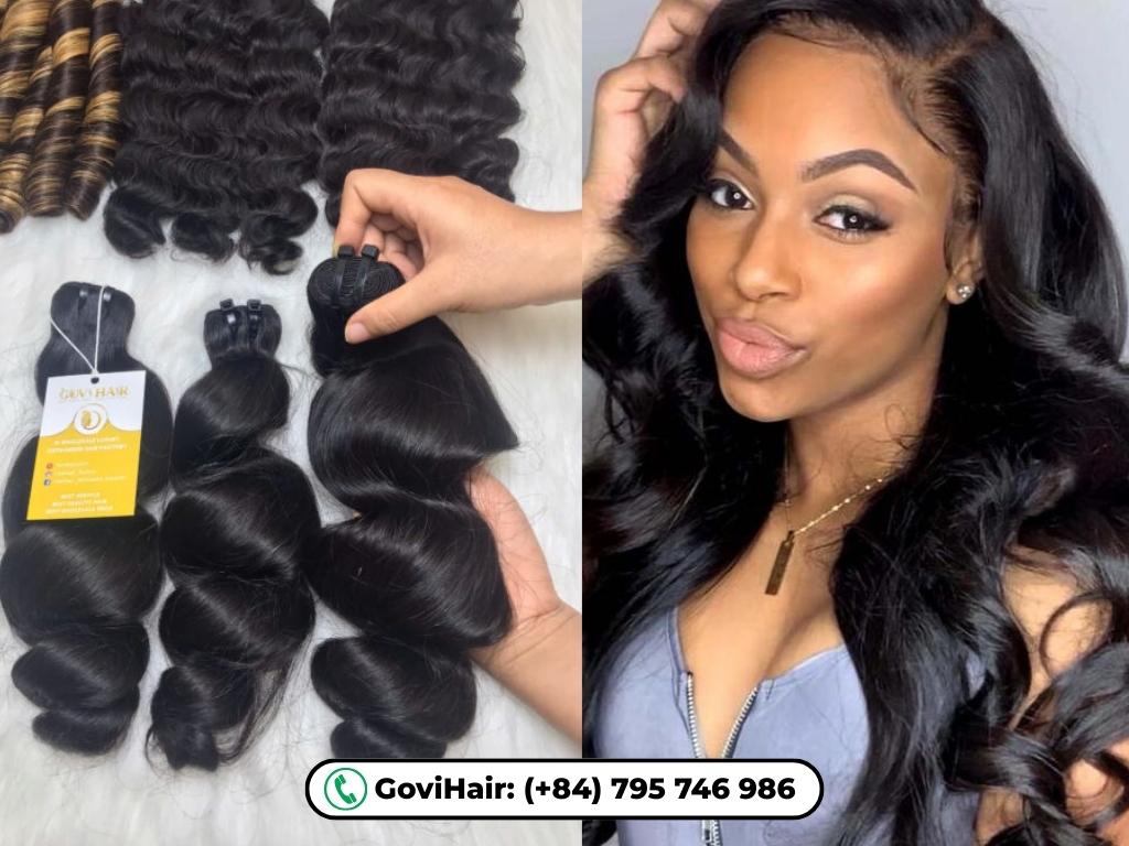 Machine Weft Hair refers to hair extensions sewn into durable wefts