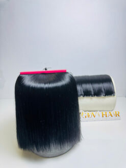 Machine Weft Hair Extensions Natural Color