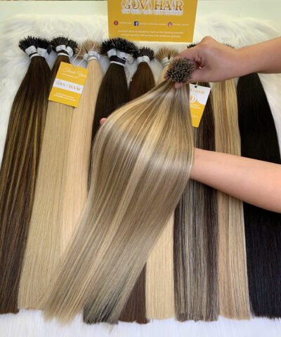 Nanoring Hair Extensions Mix Piano Color Raw Vietnamese Hair