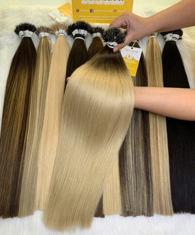 Nanoring Hair Extensions Ombre Color Raw Vietnamese Hair