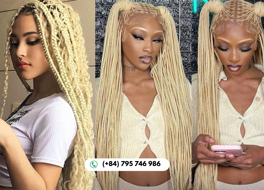 Platinum Bulk Hair Elevates Braids and Wigs