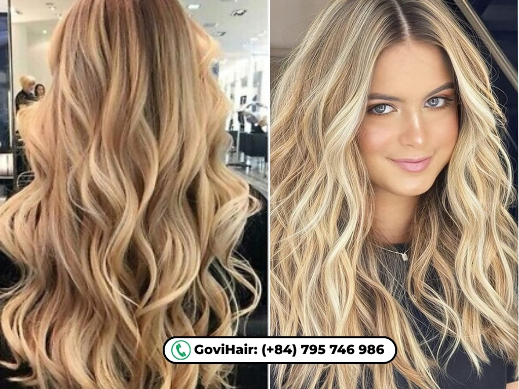 Bleach Blonde Raw Hair Bundles 100% Human Hair 9 Soft waves are a classic salon favorite.