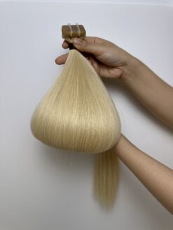 Blonde Color Human Tape In Hair Extensions