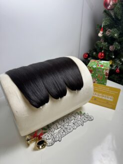 22 Inch Straight Natural Black Color Feather Weft Hair Extensions for Salon Owners 9 Straight Natural Black Feather Weft Hair Extensions