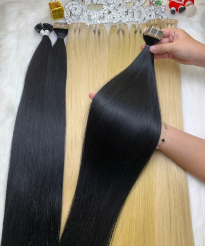 Tape-in Hair Extensions Natural Color Virgin Vietnamese Hair