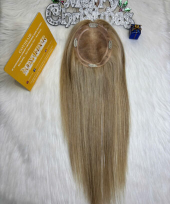 Topper/Toupee 180 Density Lace 6×6 Mix Piano Color