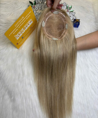 Topper 180 Density Lace 6×6 Mix Piano Color Vietnamese Hair