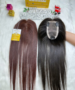 TopperToupee 150 Density Lace 3×5 Natural Color Vietnamese Hair