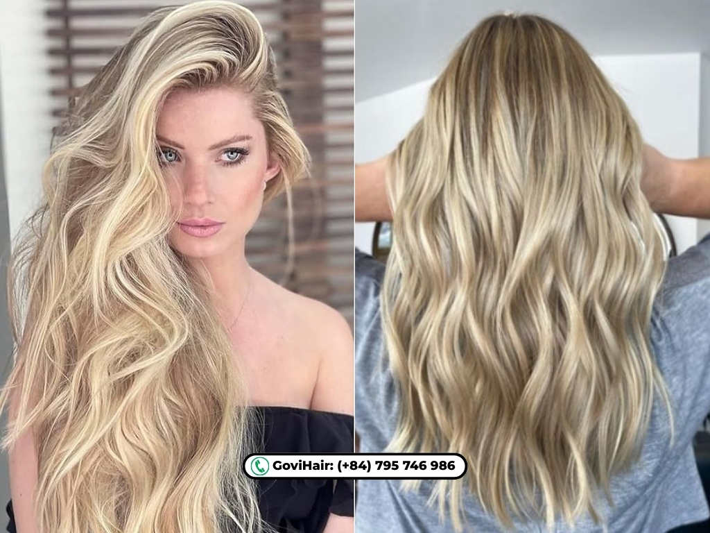 V tip hair extensions are perfect for long-lasting, natural results