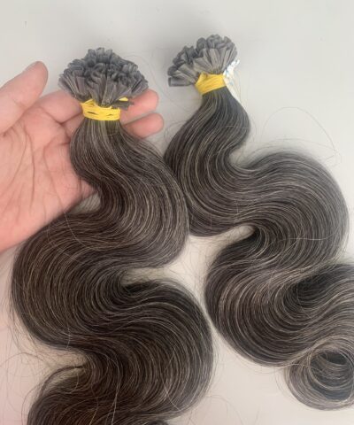 vietnamese grey hair from single donor hair