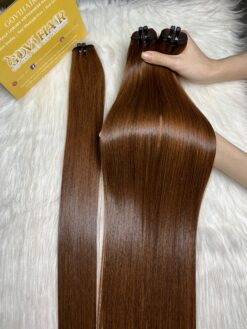 weft-silky-straight-brown-color