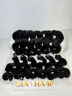 Raw Human Hair Bundles Body Wave for Hair Salon