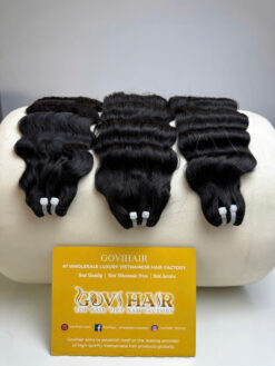 22 Inch Raw Human Hair Bundles Deep Wave Wholesale for Hair Salon 7 22 Inch Raw Human Hair Bundles Deep Wave