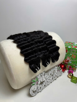 26 Inches Wavy Machine Weft Hair Extensions Natural Color