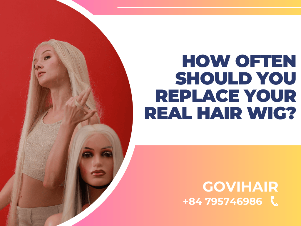 How Often Should You Replace Your Real Hair Wigs? Guide 2025 1 How Often Should You Replace Your Real Hair Wigs
