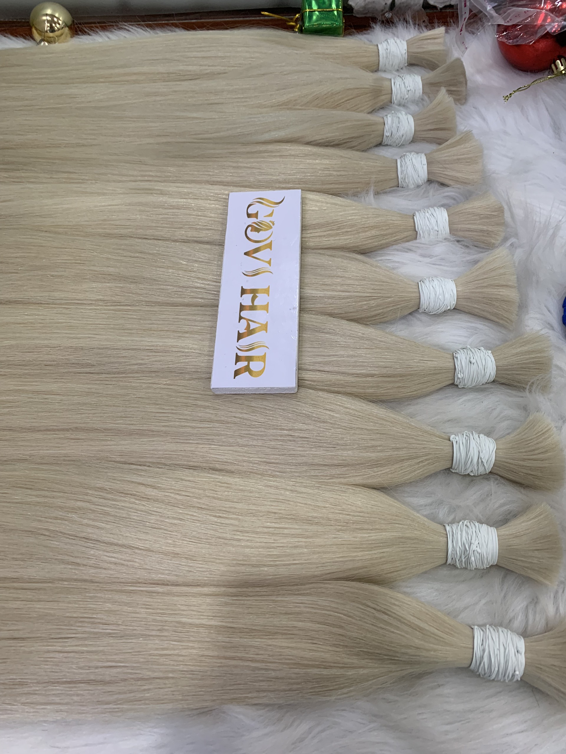 100% Raw Human Hair Bundles #60 Color For Salon Owner 5 Blonde Bleach Hair Super Premium 100% Vietnamese Raw Human Hair